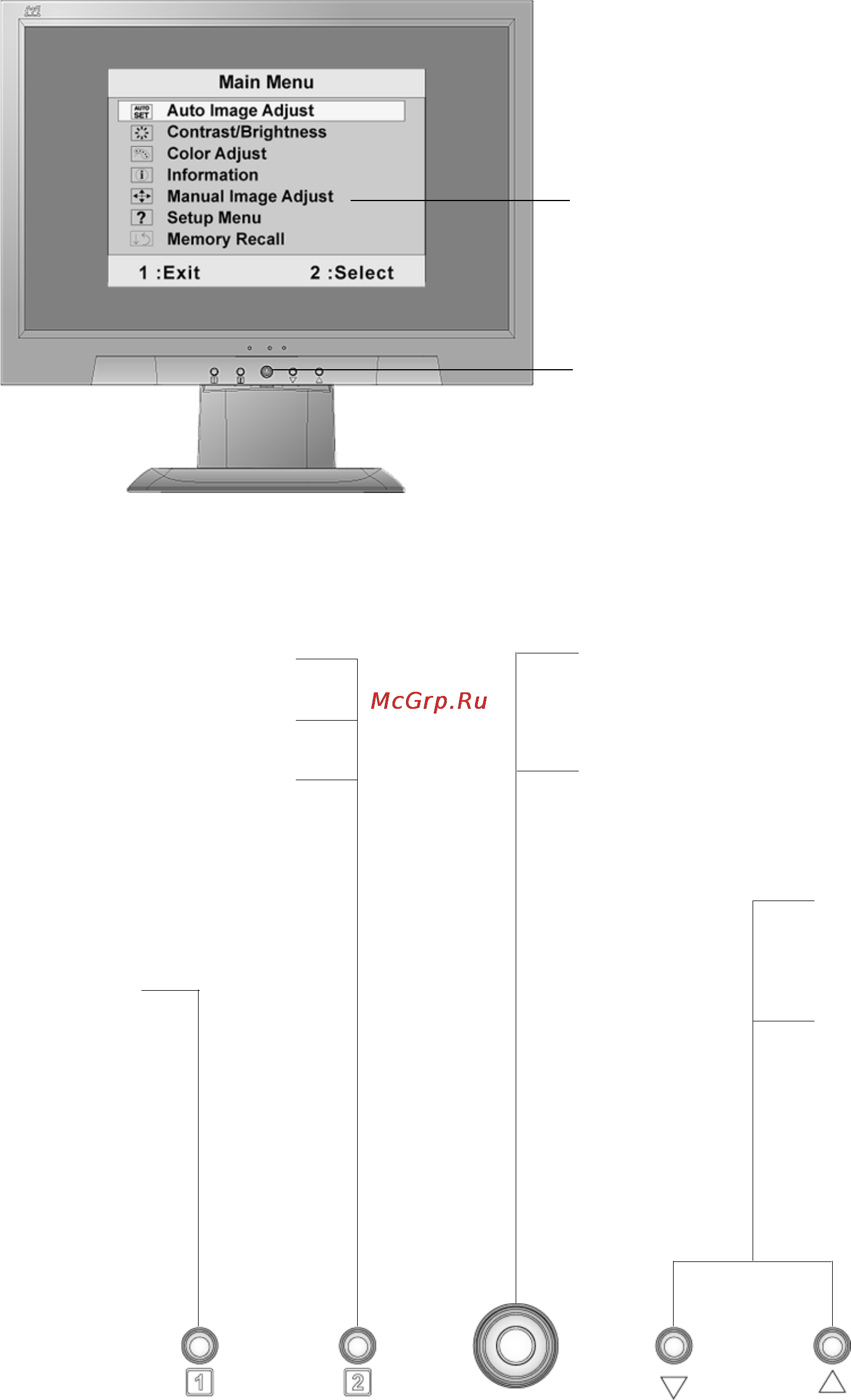 Viewsonic VA1703WB [11/21] Adjusting the screen image