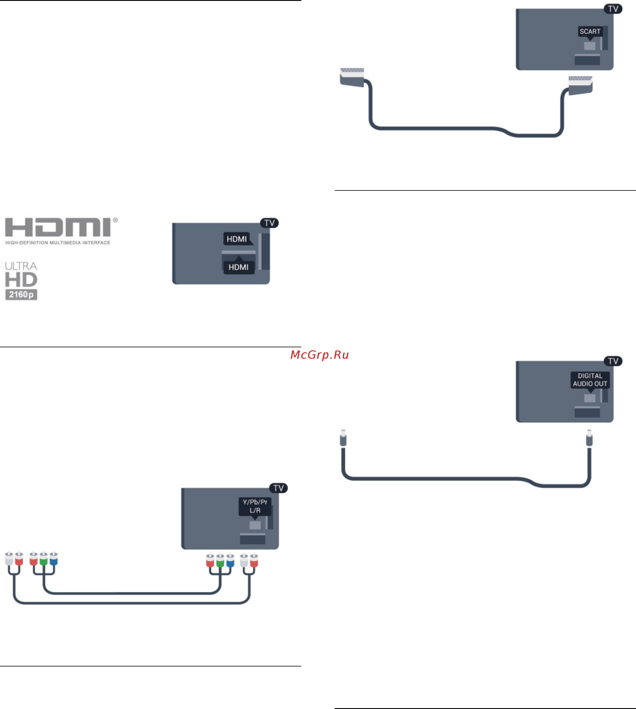 Philips 49PUS7809/60 [13/110] Аудиовыход оптический