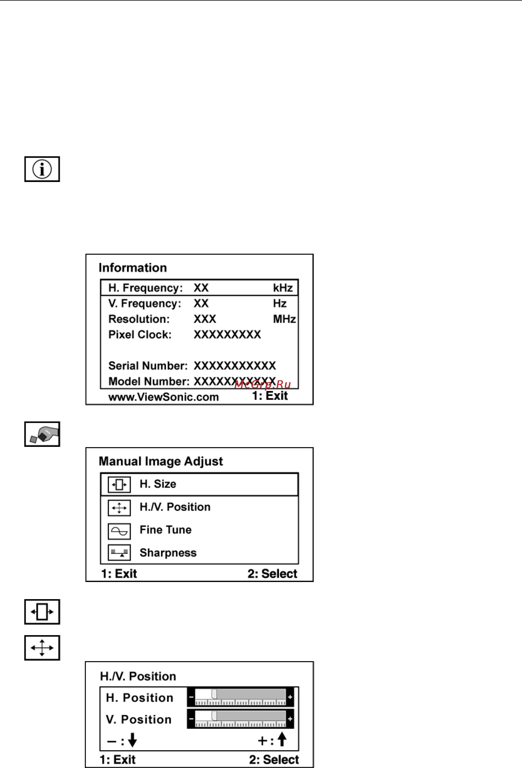 Viewsonic VA912 [14/22] Vesa 1280