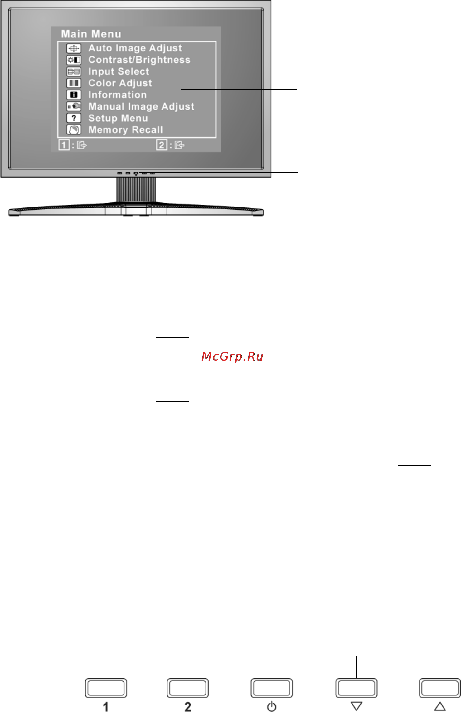 Viewsonic VP2365WB [13/27] Adjusting the screen image