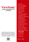 Viewsonic VA2038WM-LED Инструкция по эксплуатации