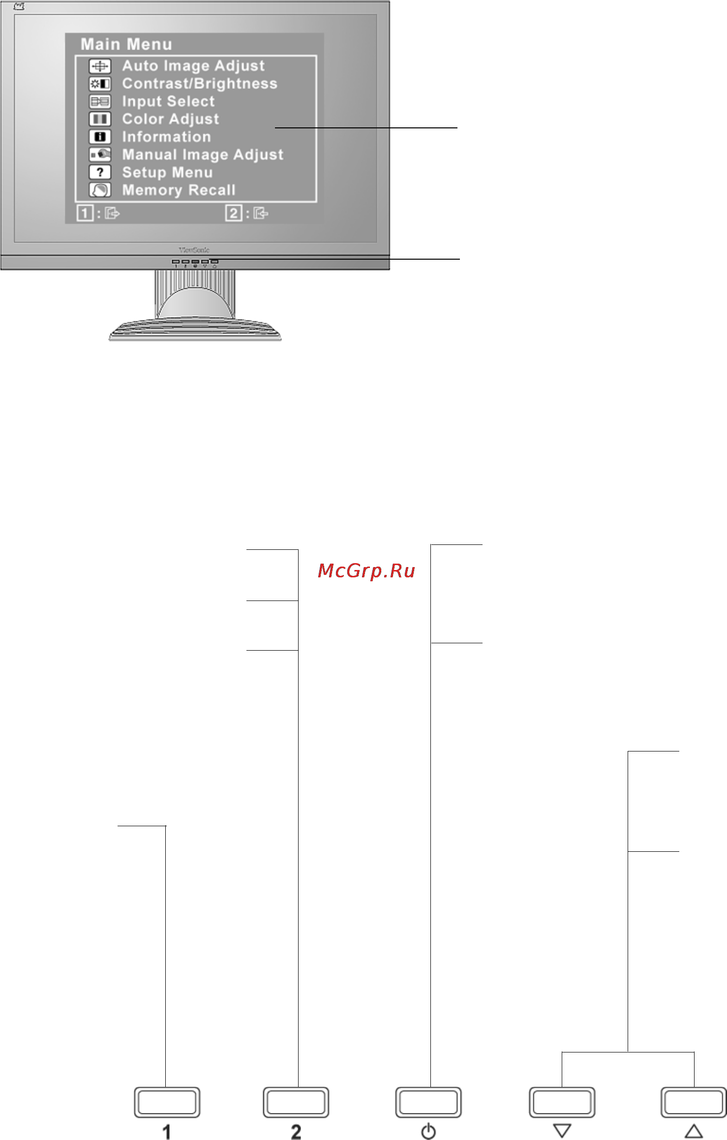 Viewsonic VA926G [11/24] Adjusting the screen image