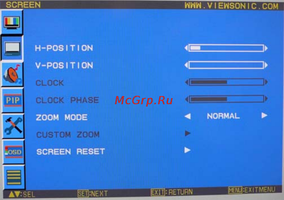 Viewsonic CD4220 [27/44] Screen экран