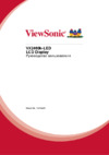 Viewsonic VX2460H-LED Инструкция по эксплуатации