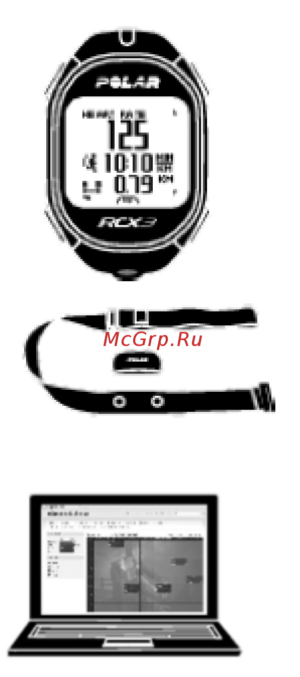 Polar RCX3M Bike BLK Инструкция по эксплуатации онлайн [4/27] 97678