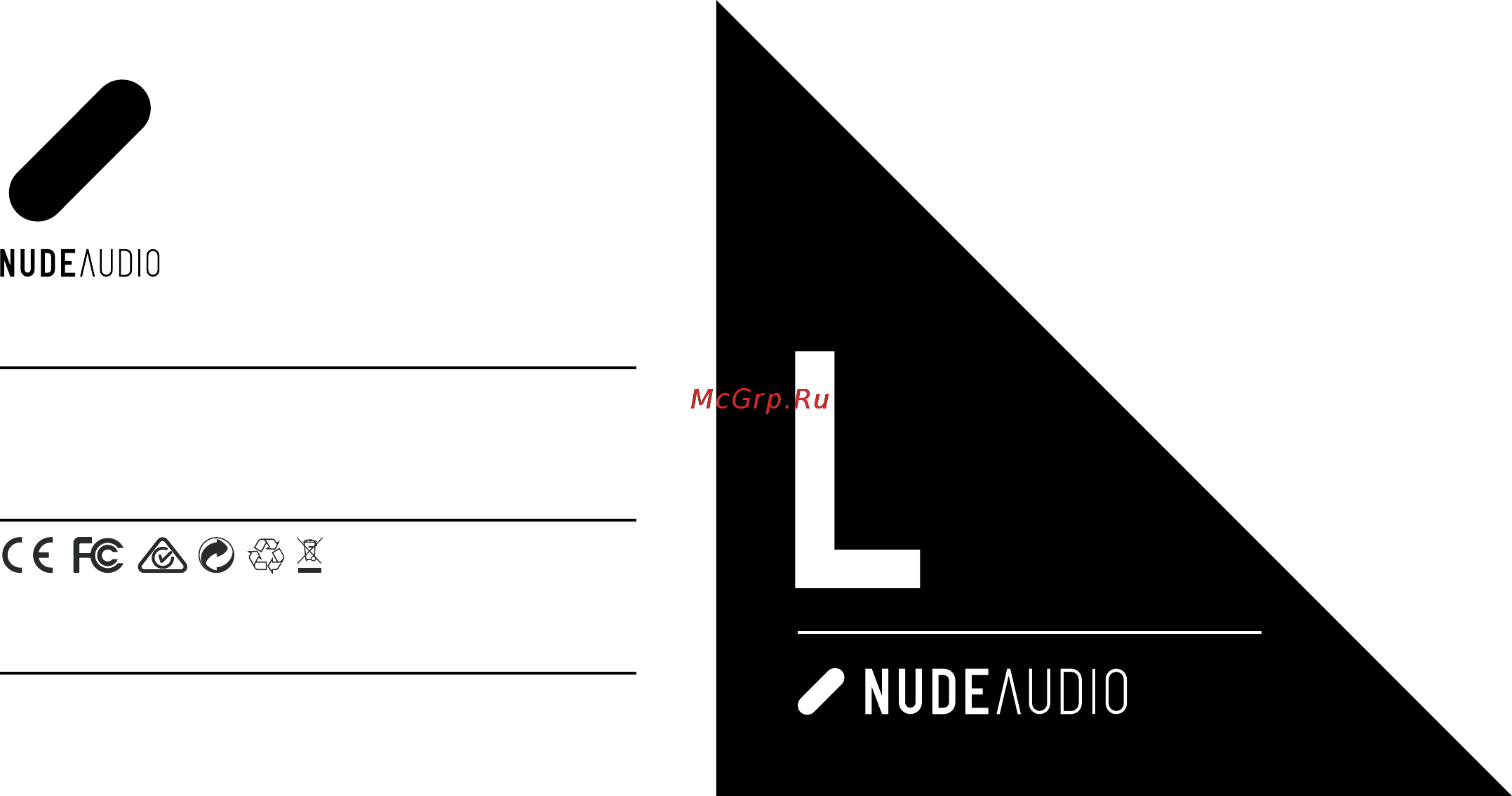 Nude Audio PS004MTG Nude Move L Инструкция по эксплуатации онлайн