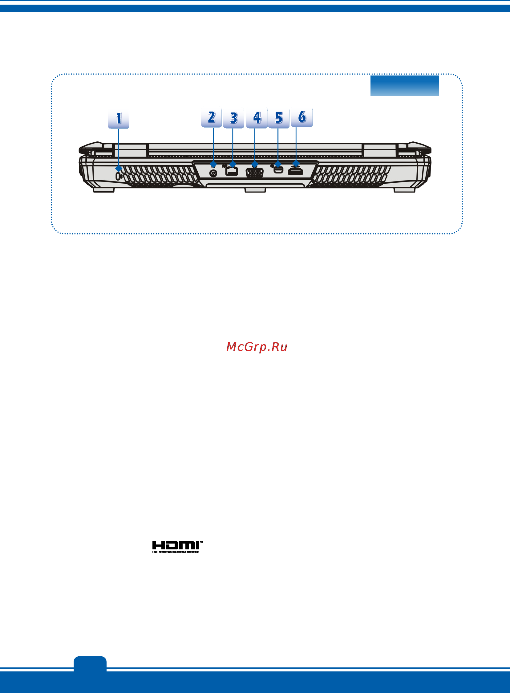 MSI GX60 3CC-401RU [22/52] Вид сзади