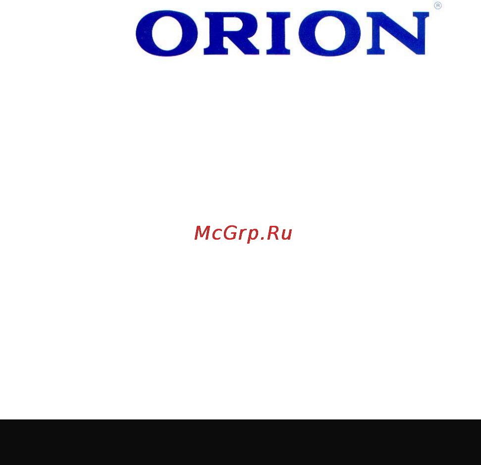 Orion OR-SEW02 Инструкция по эксплуатации онлайн