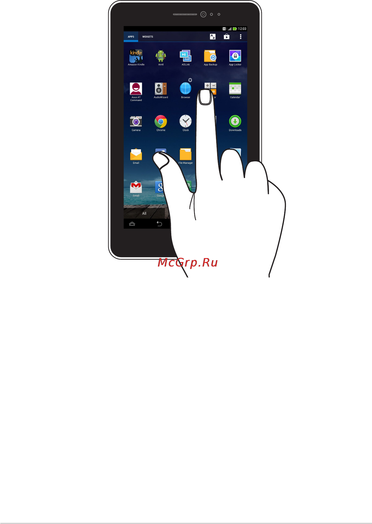 Asus Fonepad 7 FE170CG 8Gb 3G Black Инструкция по эксплуатации онлайн [30/100] 98028