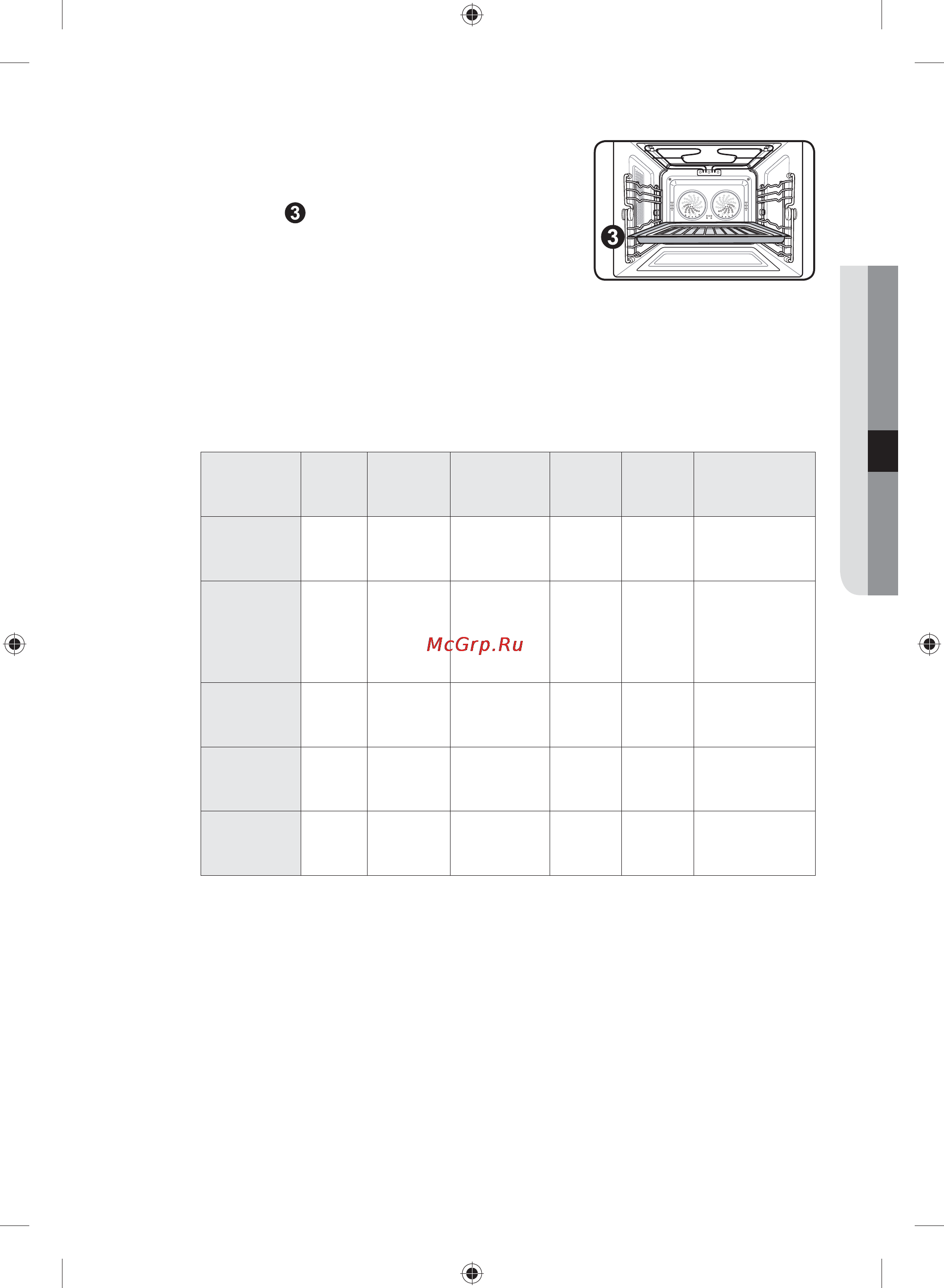 Samsung NQ50C7535DS [53/76] Руководство по приготовлению пищи