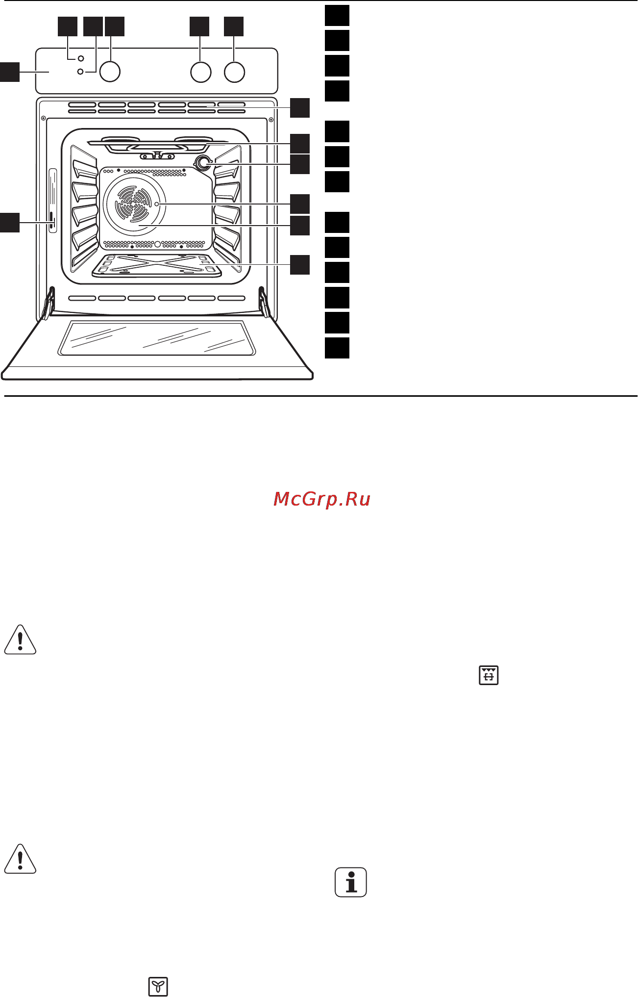 Electrolux EOG92100AX [7/28] Описание изделия