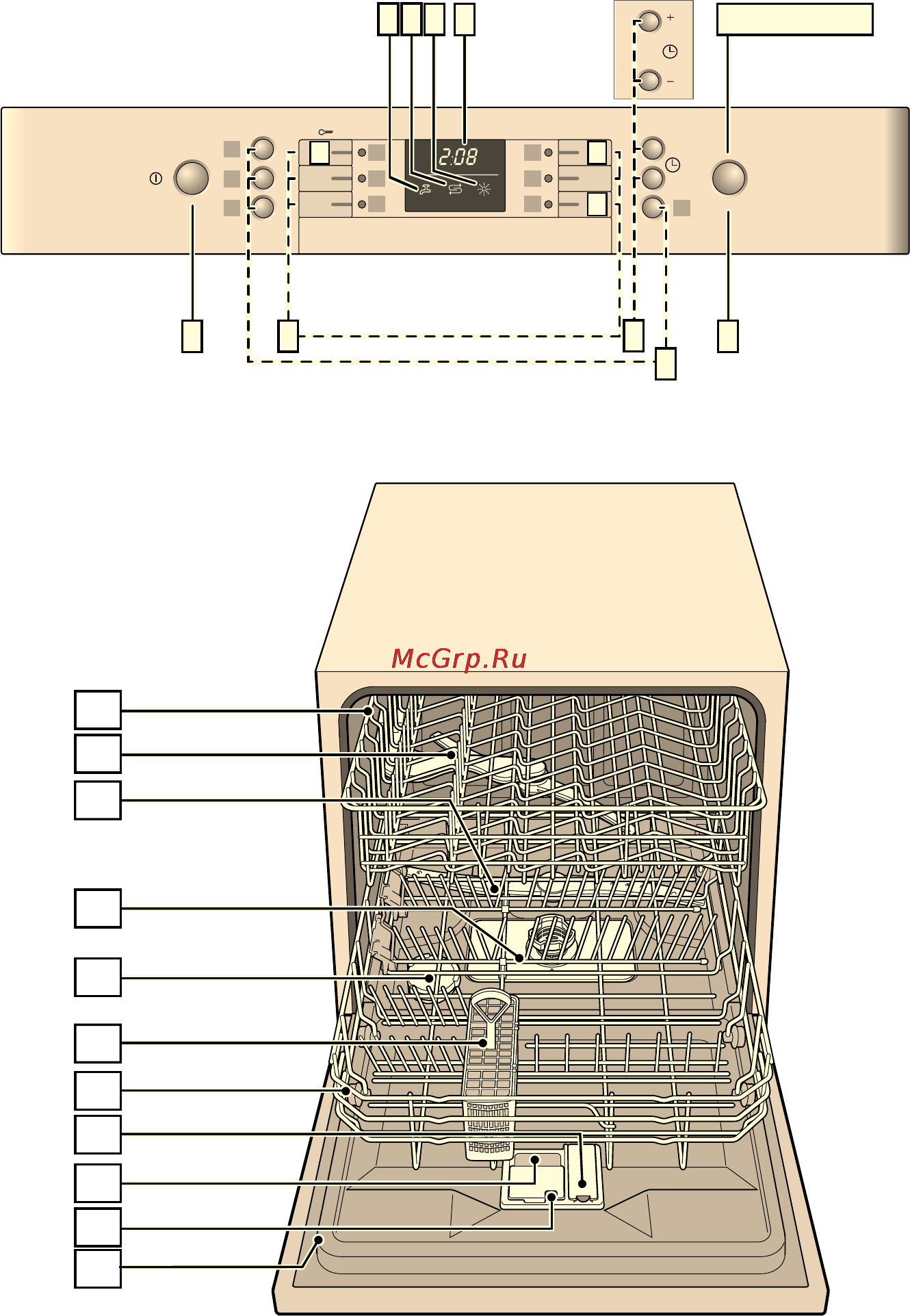 Bosch ActiveWater Smart SCE52M55RU [2/44] Чистка и техническое обслуживание 25