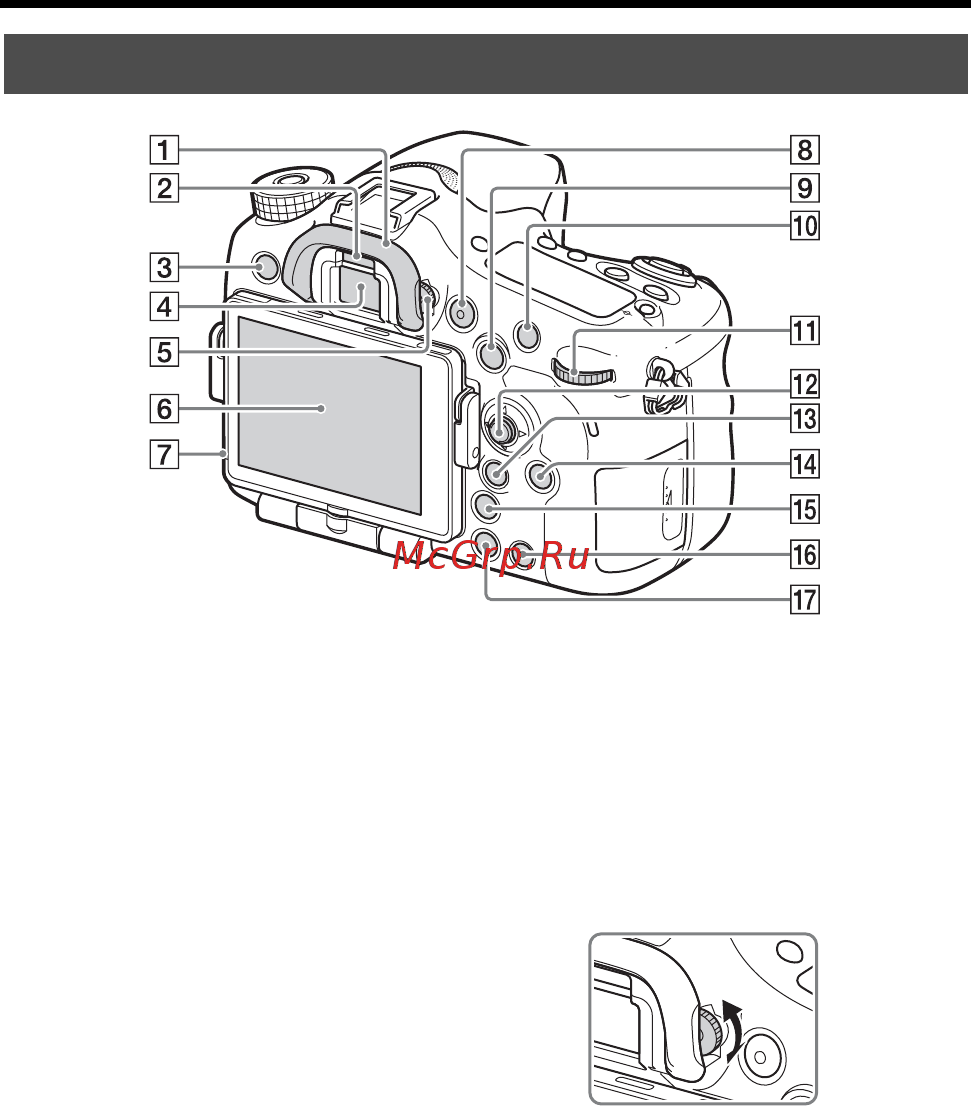 Sony Alpha ILCA-A77 II Kit 18-135 Black (ILCA-77M2M) [518/675] Видошукач