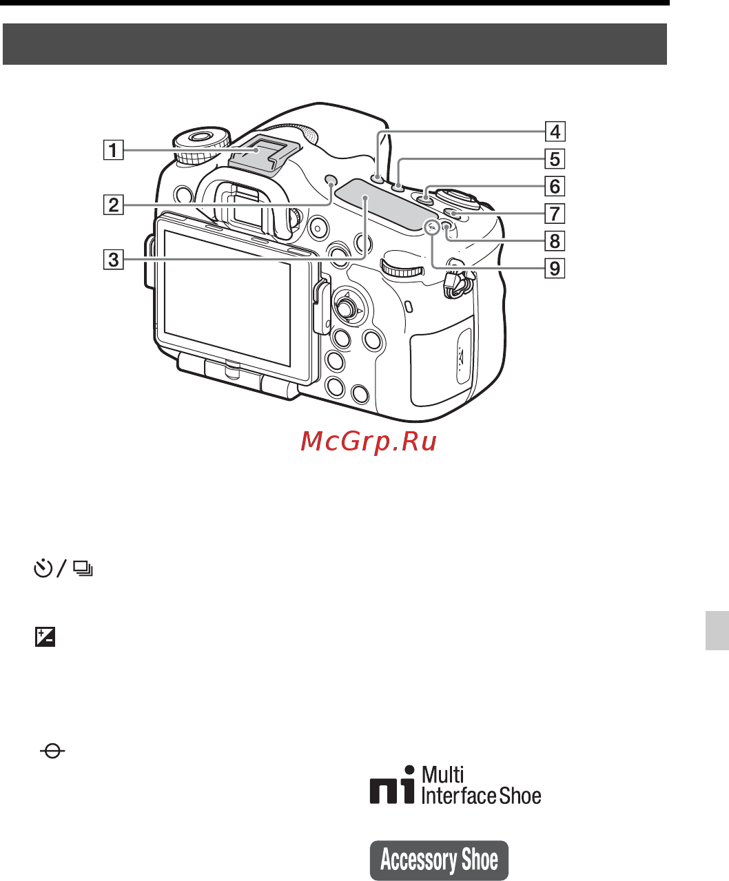 Sony Alpha ILCA-A77 II Kit 16-50 Black (ILCA-77M2Q) Black [341/675] Positiemarkering beeldsensor