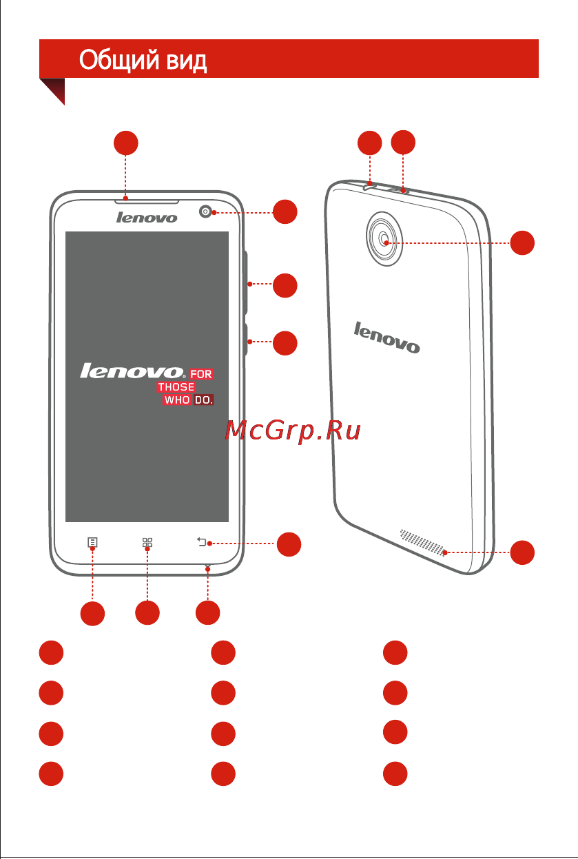 Lenovo A526 Blue [3/28] Общий вид