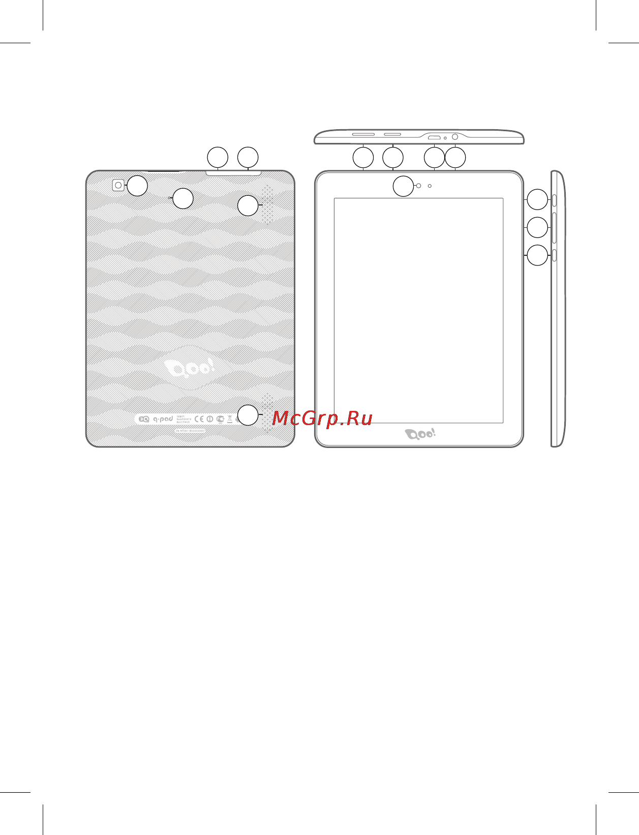 3Q Q-PAD MT0811B Инструкция по эксплуатации онлайн