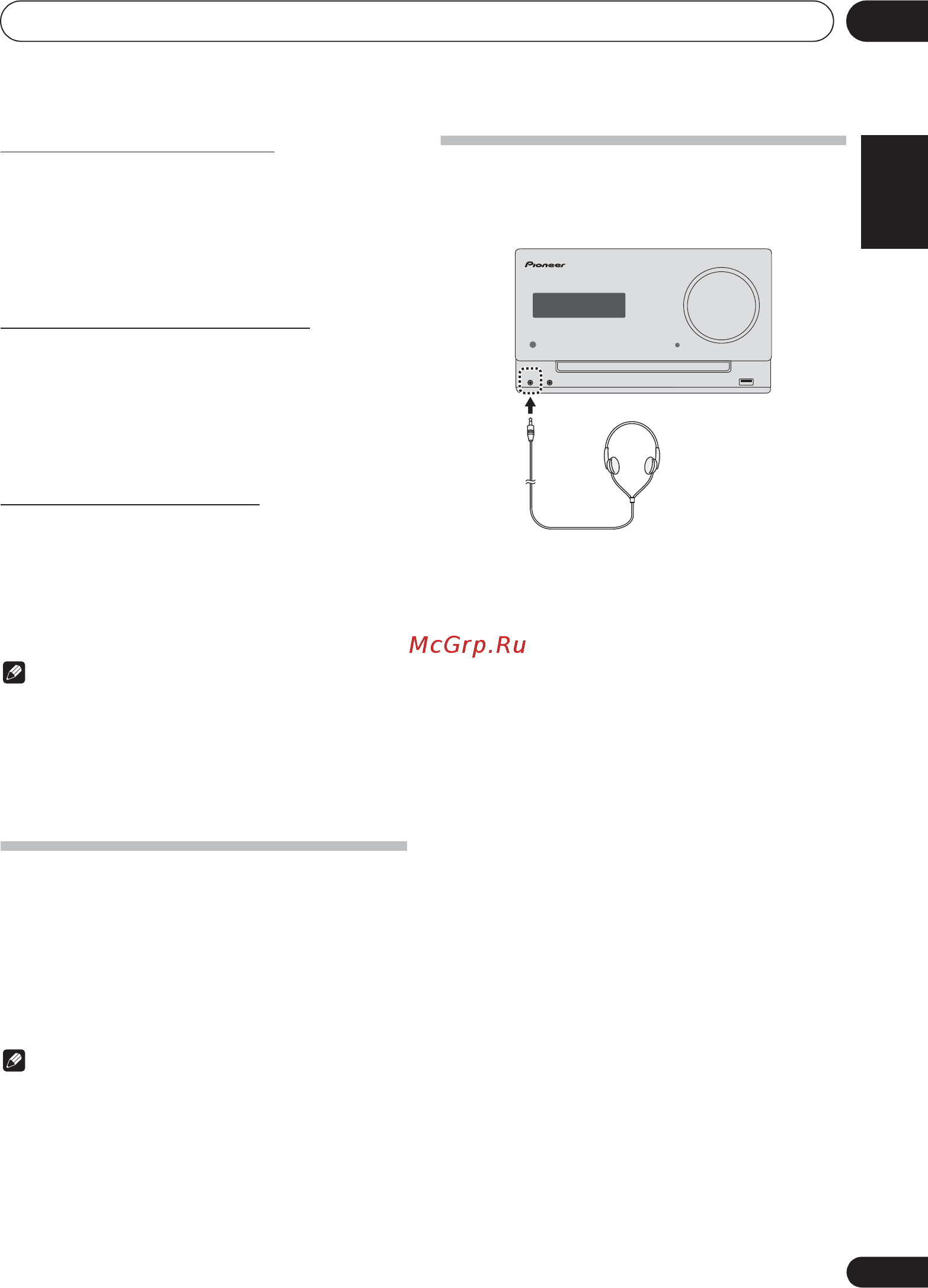 Pioneer 0 X-CM32BT-W [15/260] Getting started