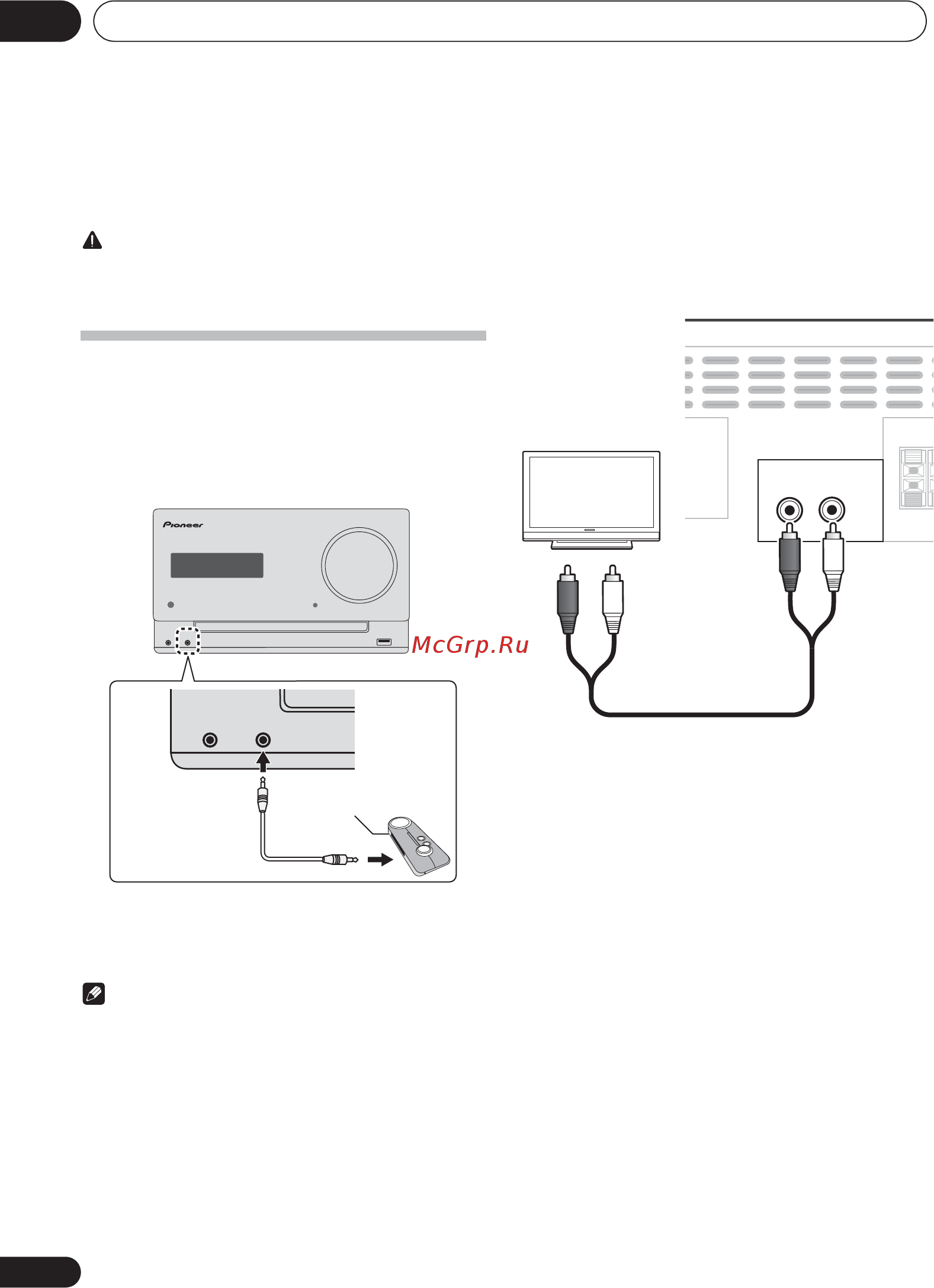 Pioneer X-CM32BT-W [172/260] Overige aansluitingen