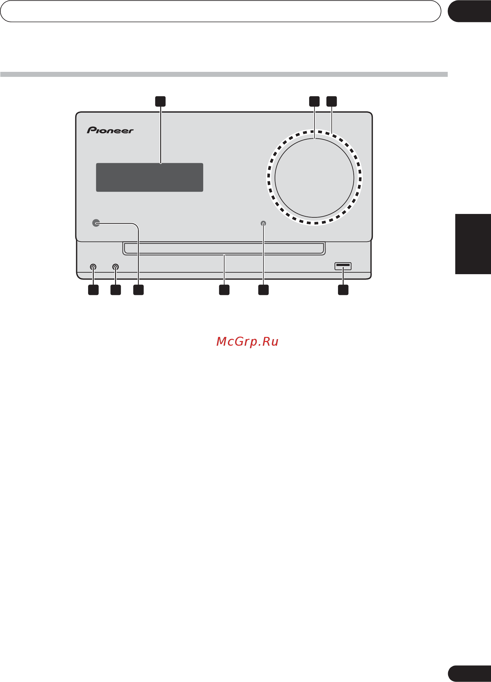 Pioneer X-CM32BT-W [81/260] Bezeichnungen und funktionen der teile 2