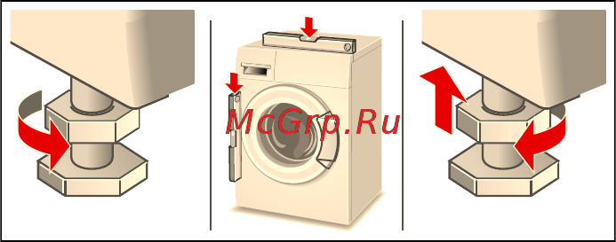 Bosch Serie 6 3D Washing WLK24271OE [35/40] Электрическое подключение