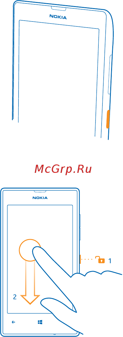 Nokia Lumia 525 Yellow (RM998) [15/128] Учетная запись microsoft