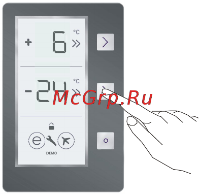 Vestfrost VF466EW [14/32] Предупреждения по поводу настройки температуры