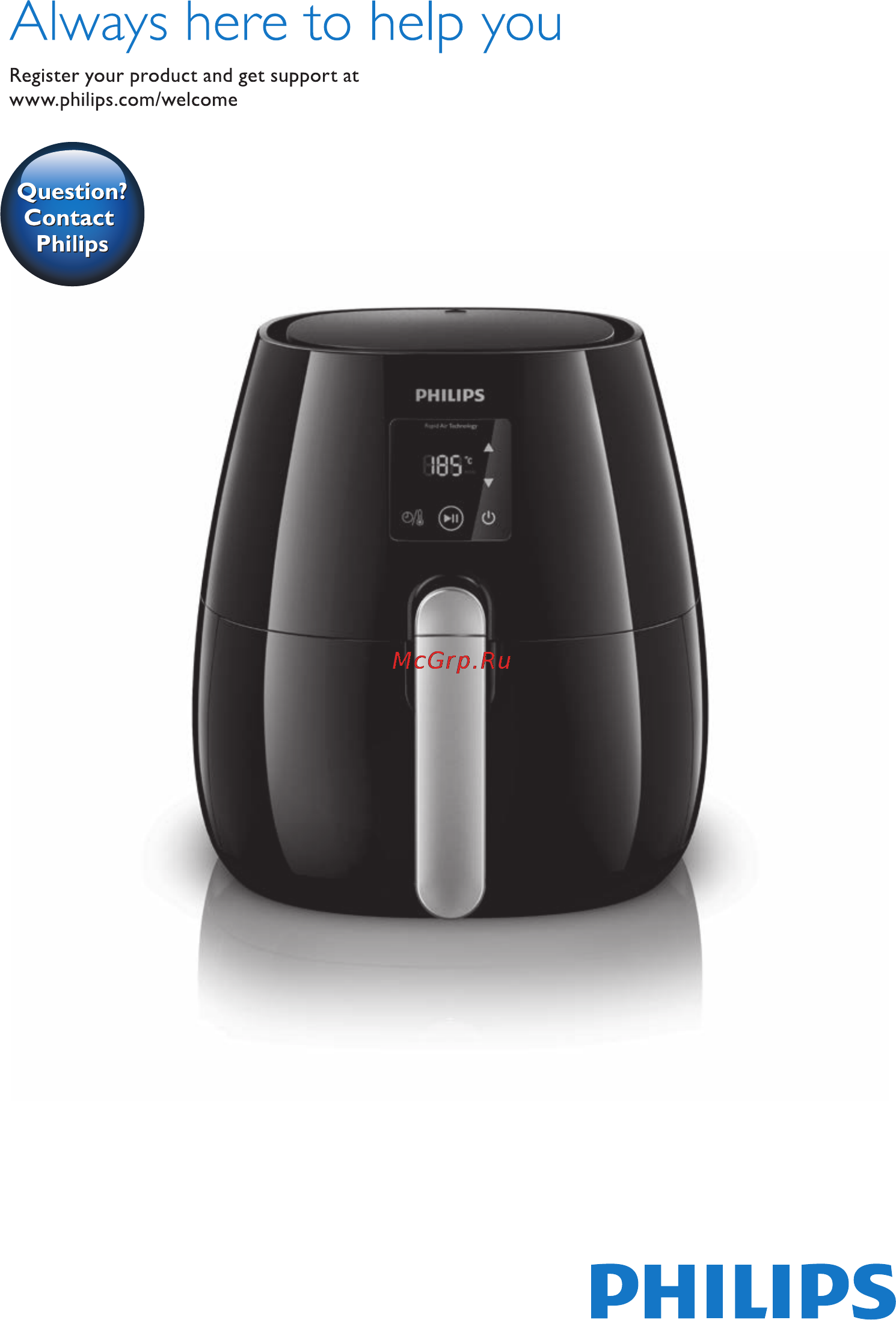 Philips Viva Collection HD9235/20 Инструкция по эксплуатации онлайн