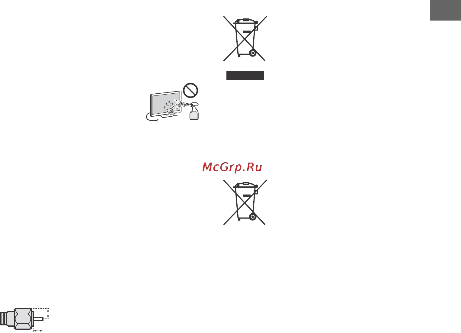 Sony KDL60W605B [5/184] Caution about handling the remote control