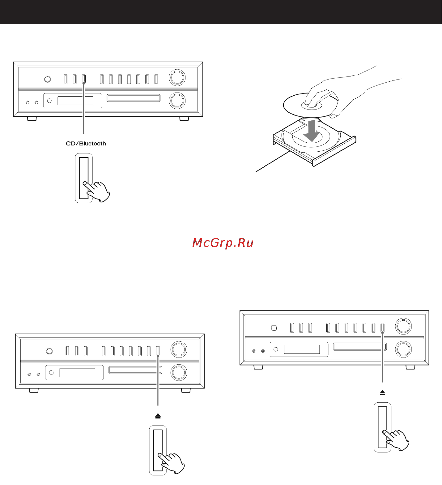 Teac LP-P1000 Black [30/64] Прослушивание компакт диска