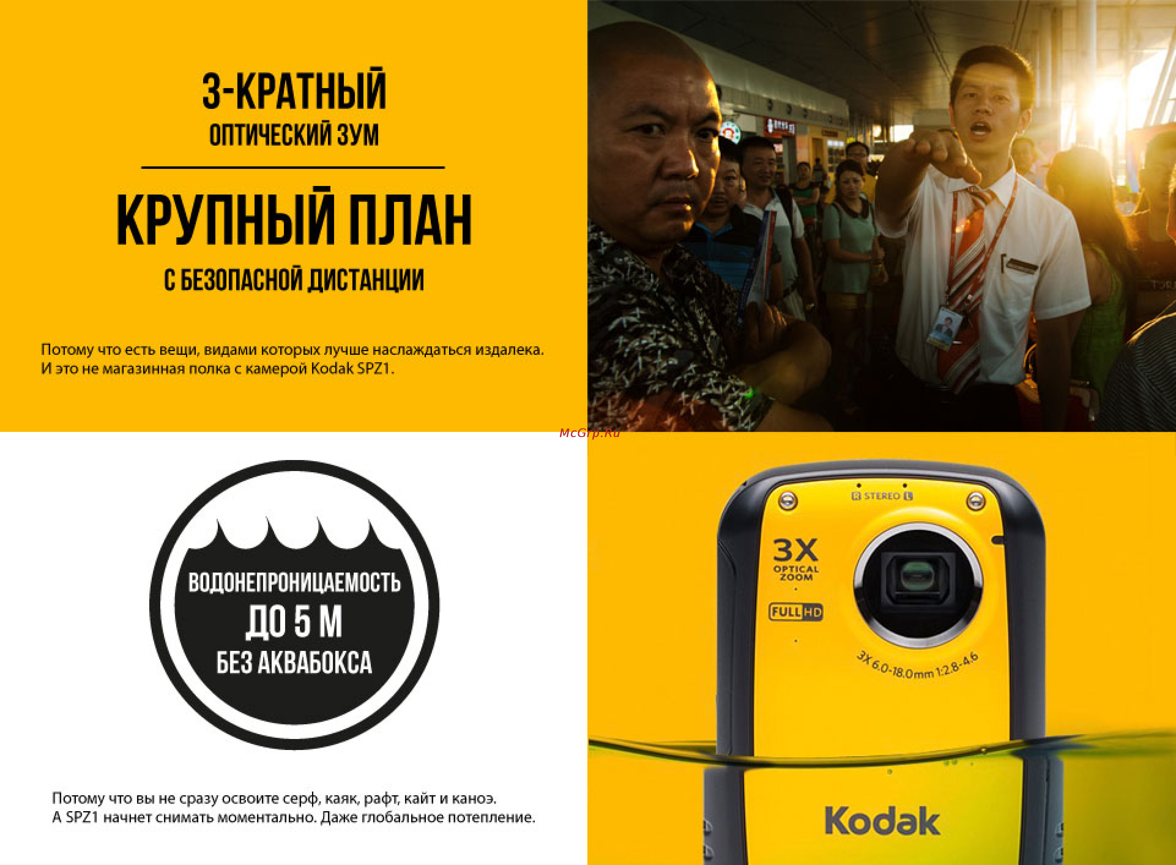 Kodak PIXPRO SPZ1 [4/10] Оптический зум
