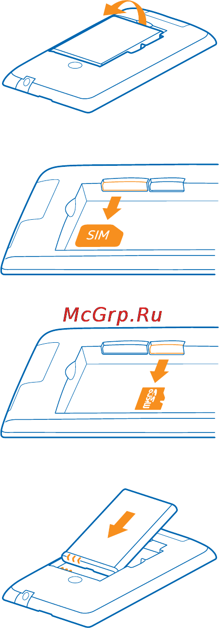 Nokia Lumia 525 Orange Инструкция по эксплуатации онлайн [12/128] 98846