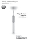 Philips Sonicare PowerUp HX3110/00 Инструкция по эксплуатации