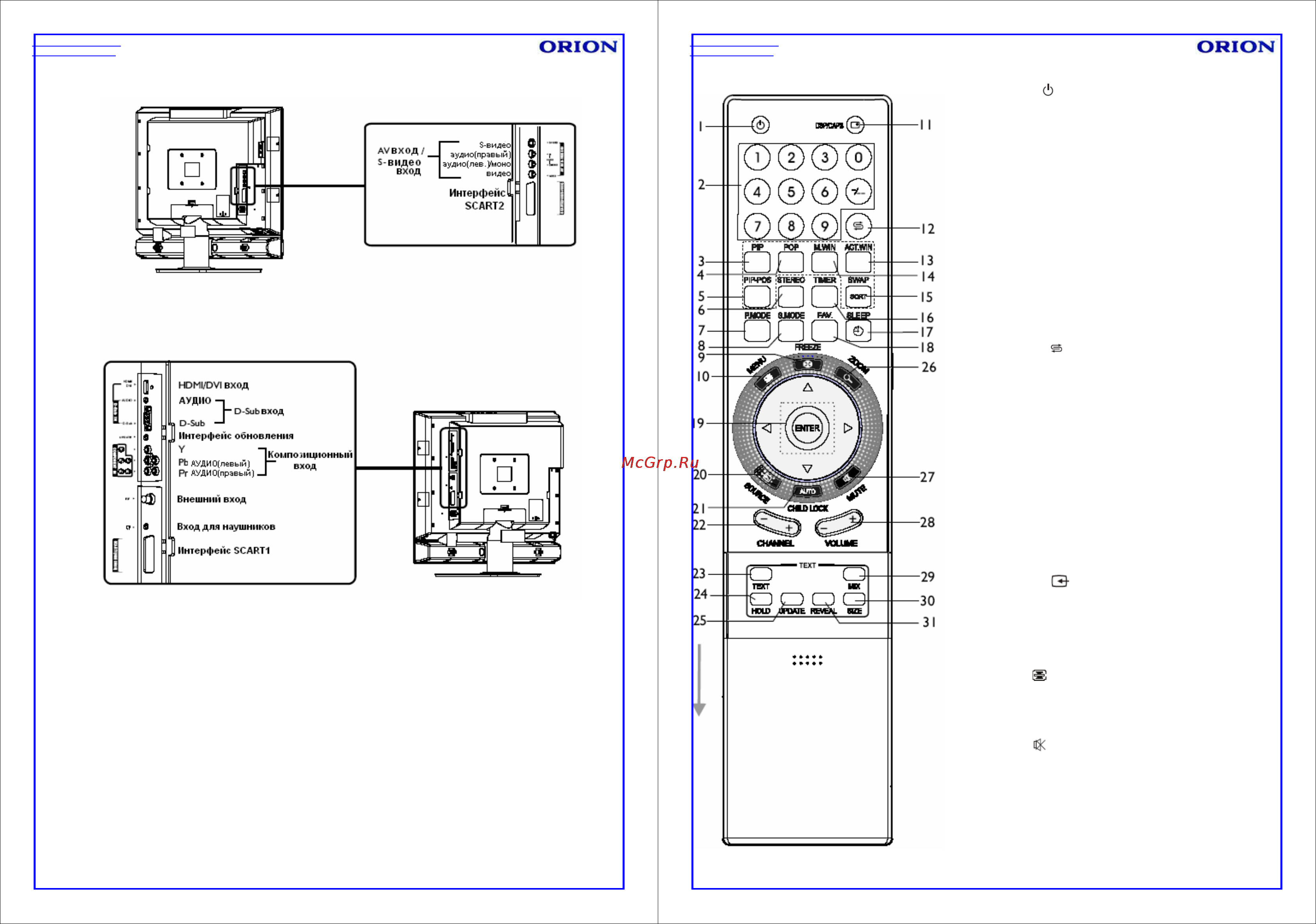 Orion LCD2712 [6/16] Ешо шек