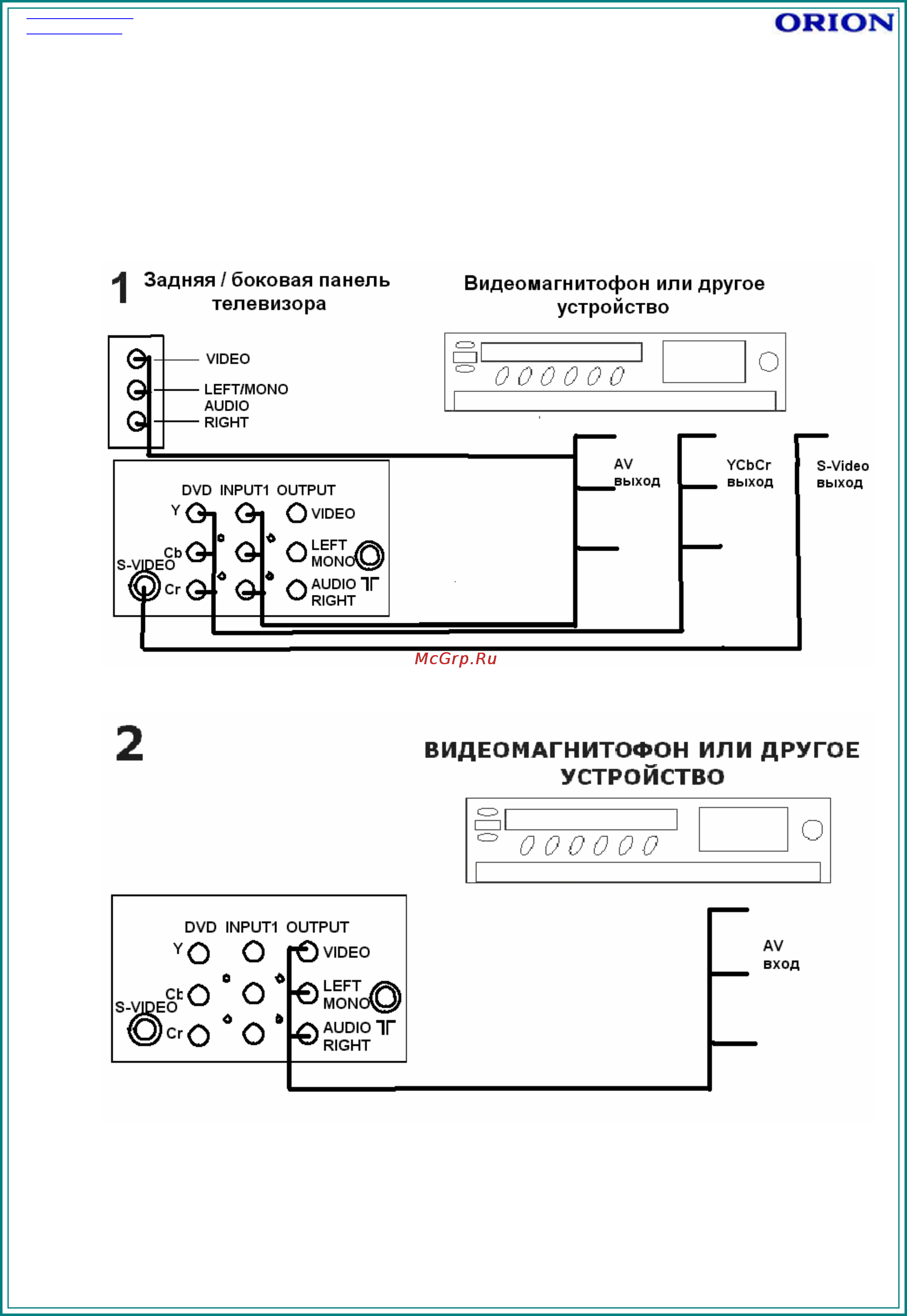 Orion SPP2120F Инструкция по эксплуатации онлайн [17/20] 99145