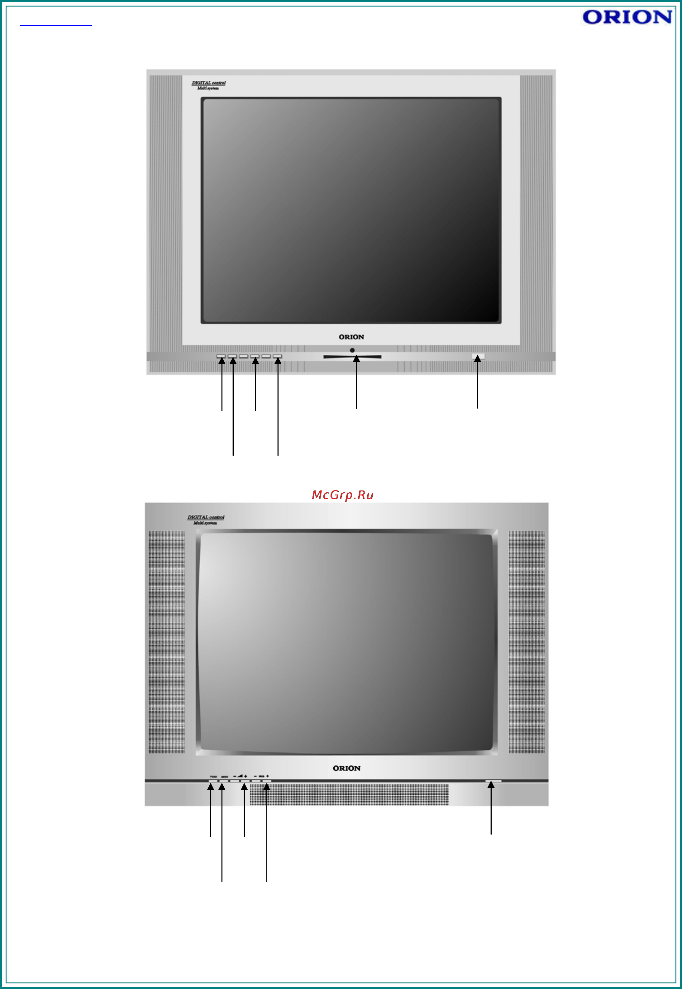 Orion STP1519FL Инструкция по эксплуатации онлайн [8/20] 99136