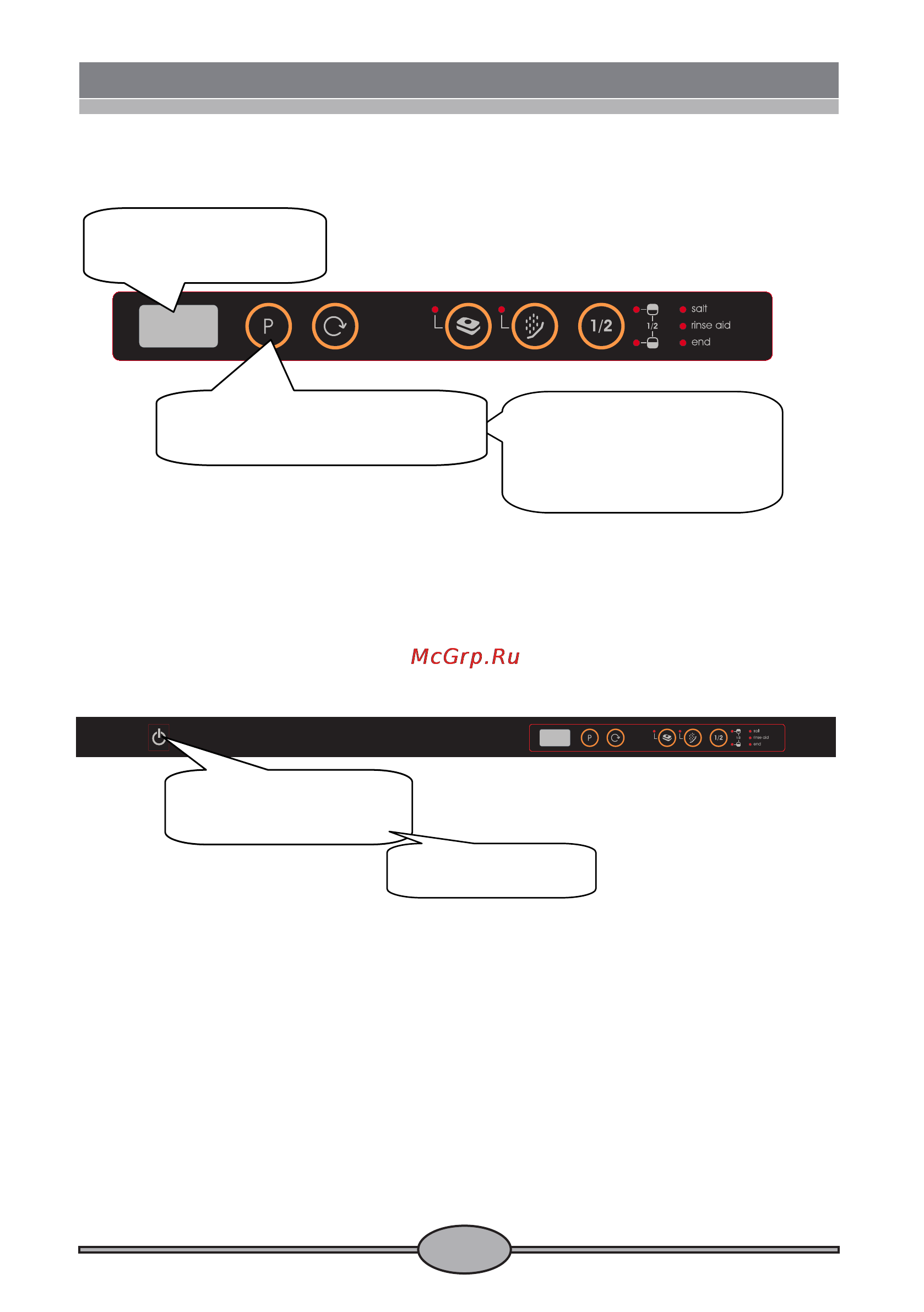 Vestfrost VFDW6041 [25/32] Выключение посудомоечной машины