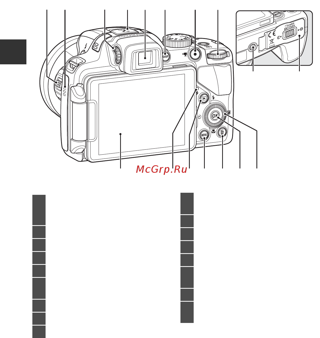 Nikon Coolpix P520 Black + карта памяти 4GB [20/244] 4 5 8 7 6