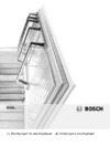 Bosch NoFrost KGN36XL20R Инструкция по эксплуатации
