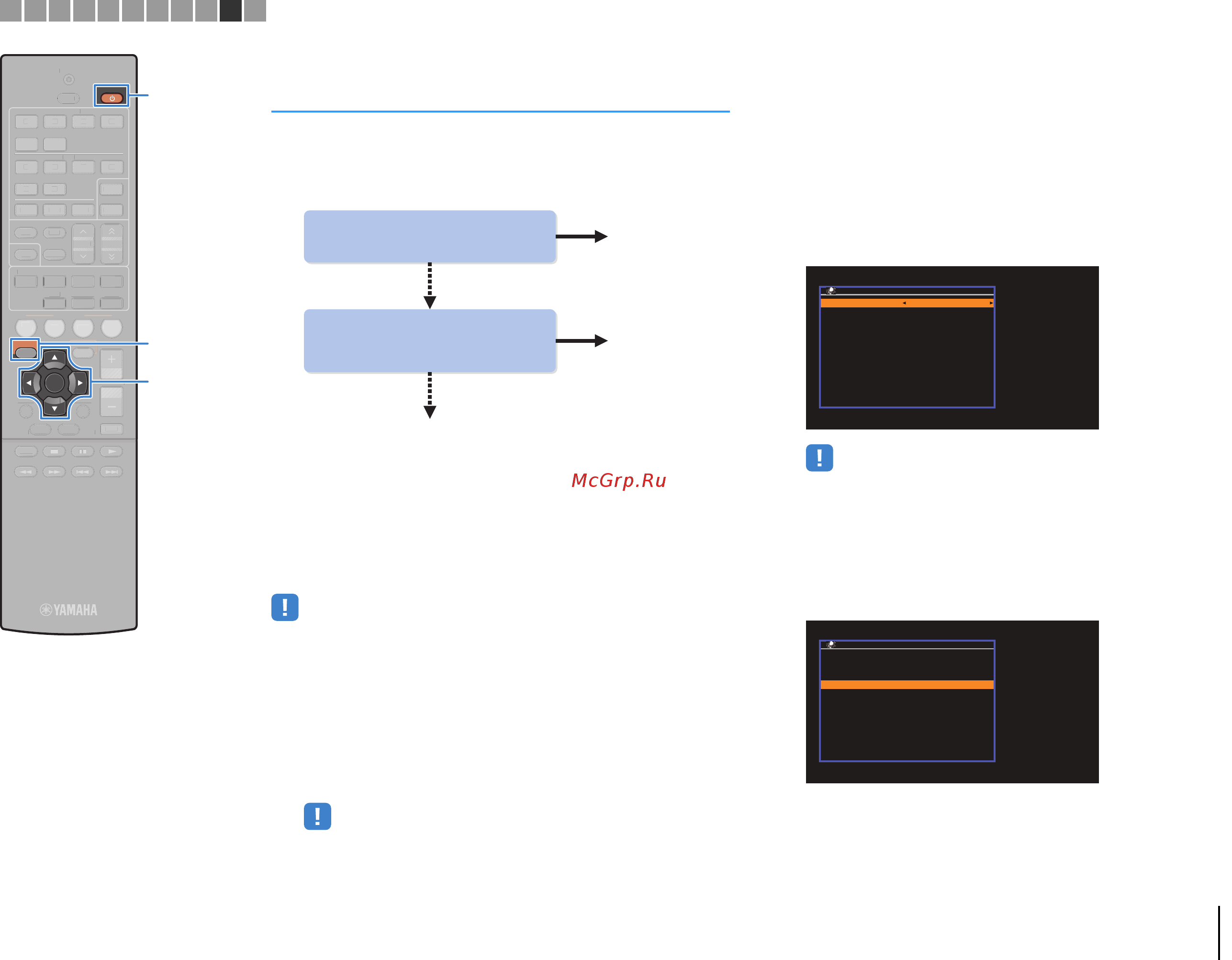 Yamaha RX-V477 Black [30/123] A использование существующих настроек устройств на платформе ios