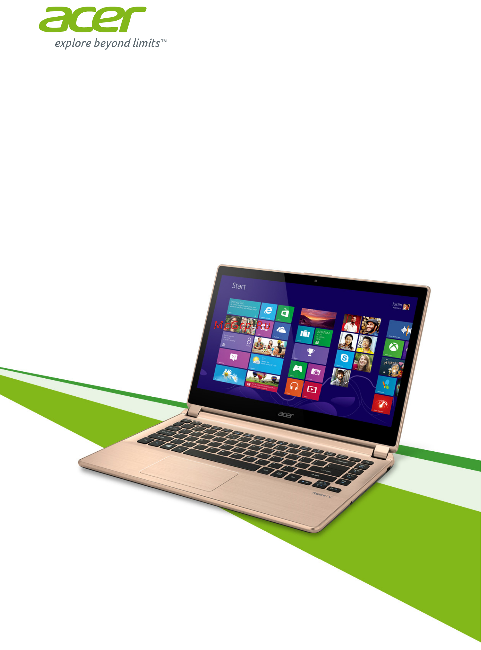 Acer Aspire V5-573PG-74518G1Taii Инструкция по эксплуатации онлайн