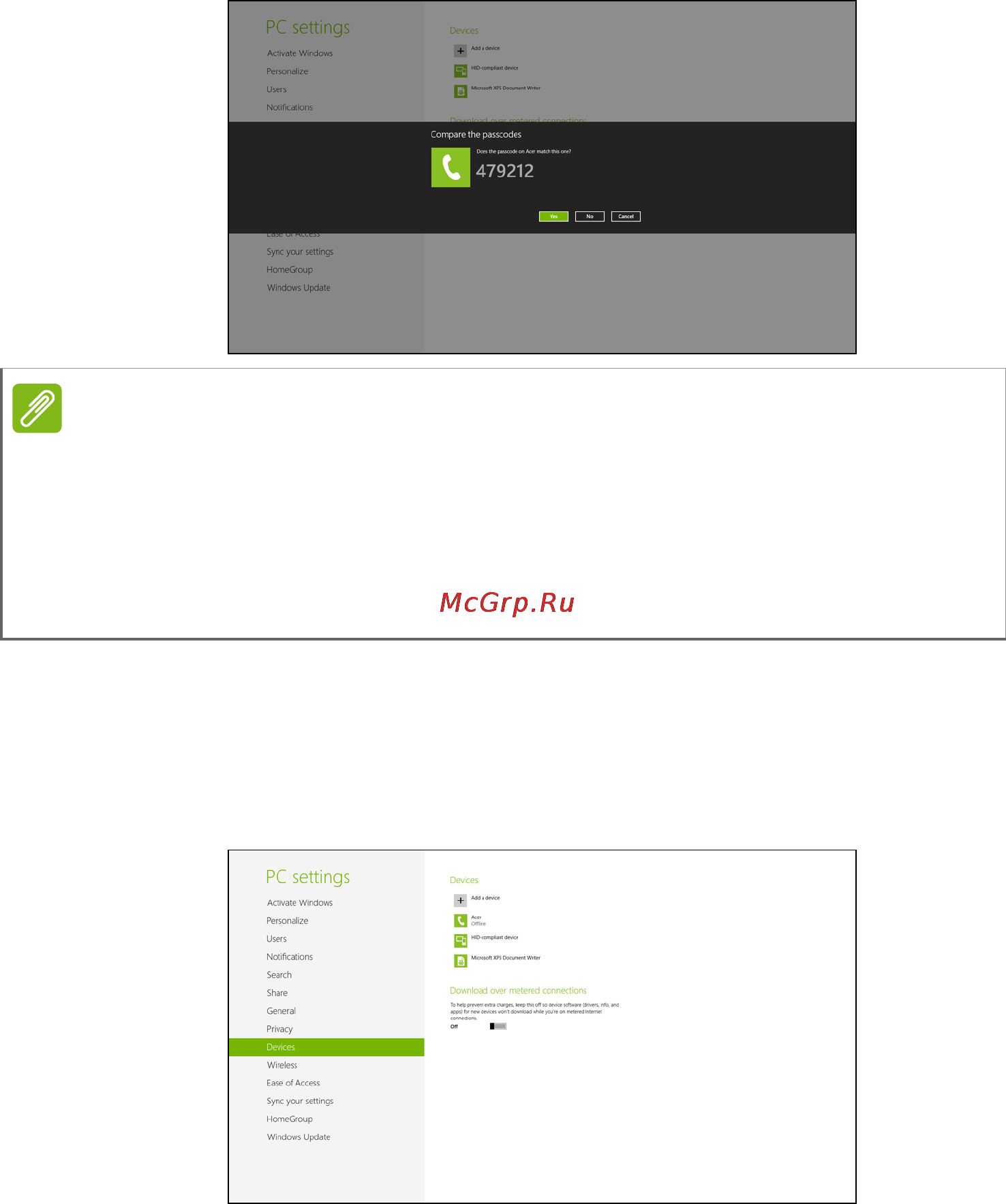 Acer V3-772G-54216G1TMakk NX.MMCER.008 Инструкция по эксплуатации онлайн [43/95] 99681