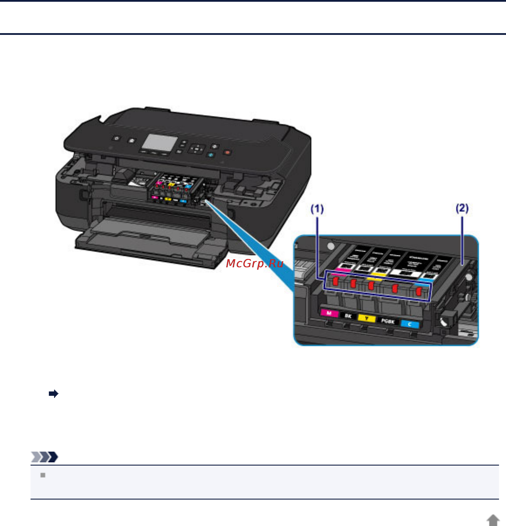 Canon PIXMA MG5540 Black [102/135] Стр 102 из 135 стр вид внутренних частей