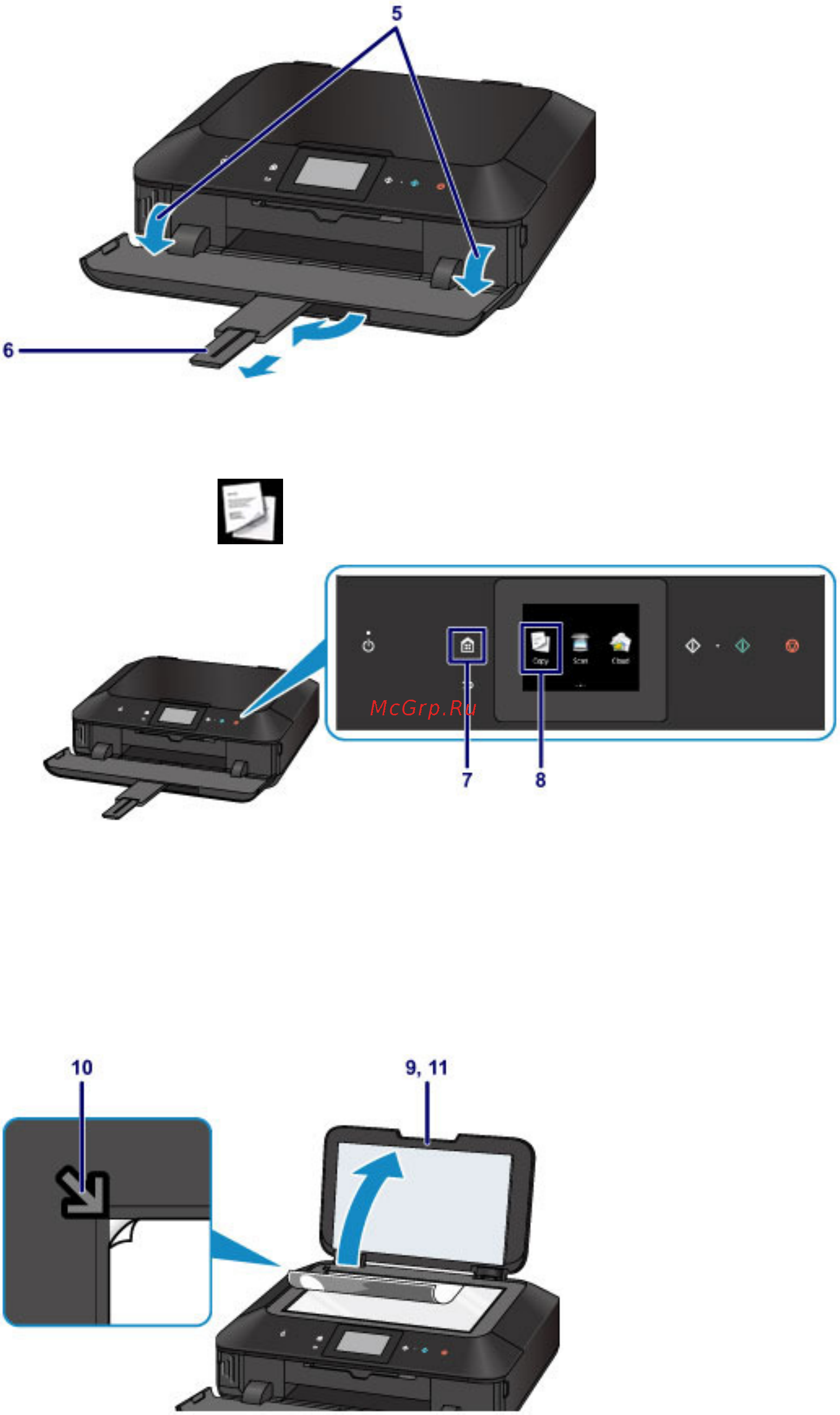 Canon PIXMA MG7140 Black [9/169] Стр 9 из 169 стр копирование оригиналов