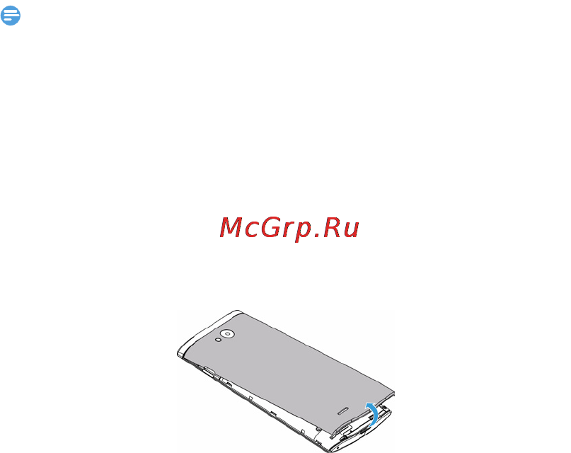 Philips S308 White [7/102] Вставьте sim карту