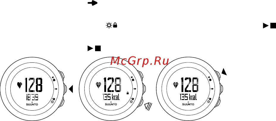 Suunto M5 All Black [22/60] Во время тренировки