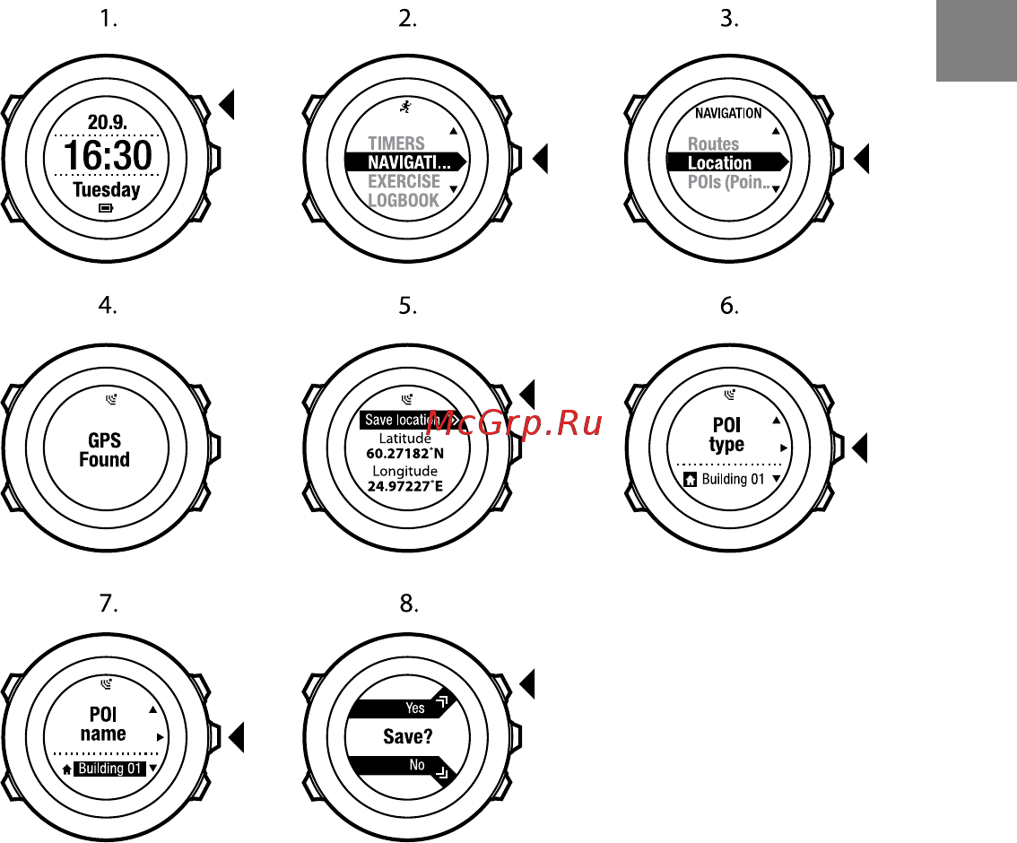 Suunto AMBIT2 Black HR Инструкция по эксплуатации онлайн [43/176] 99822