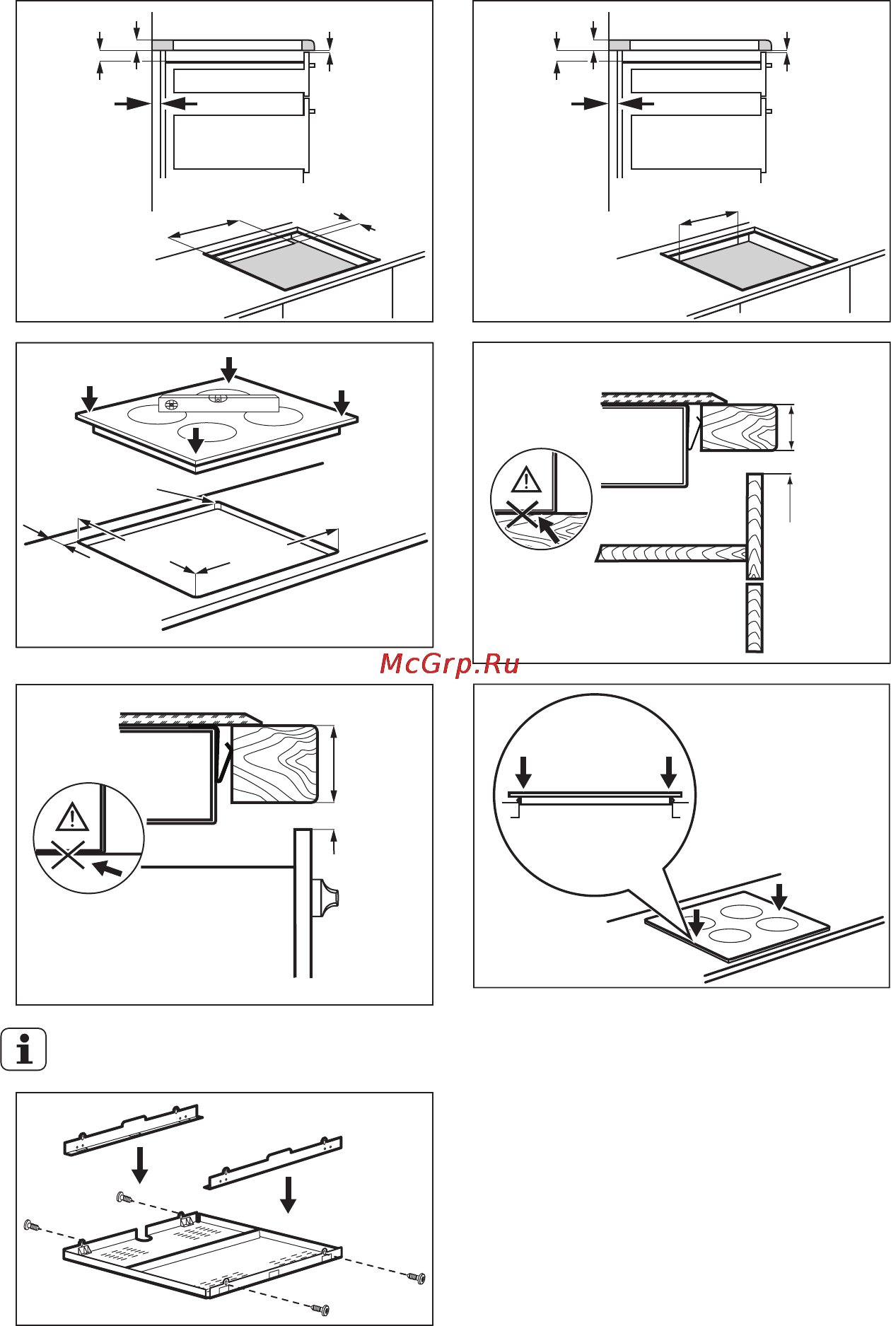 Electrolux EHH96540FK [17/19] Min 2 mm