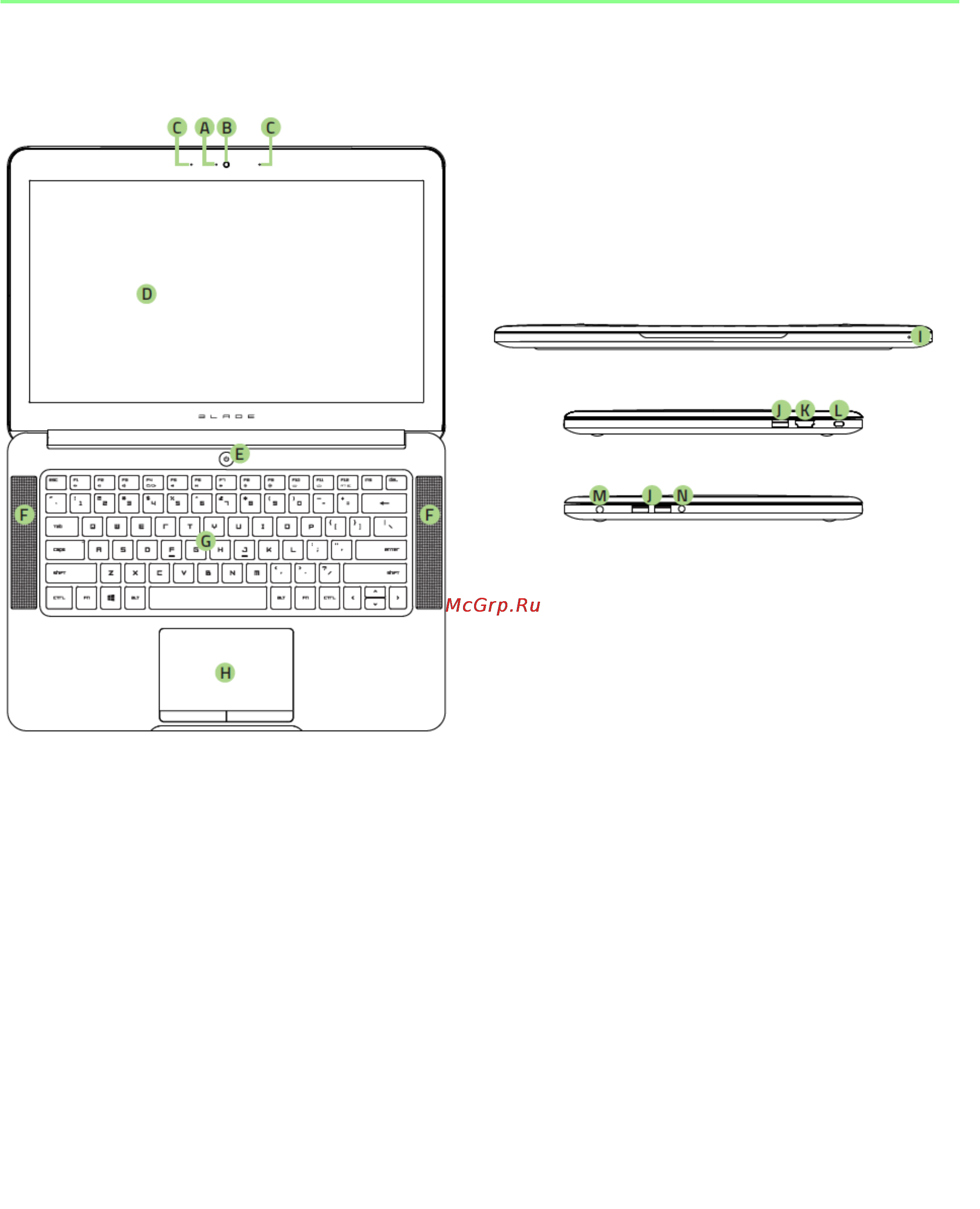 Razer Blade [5/36] Внешний вид устройства