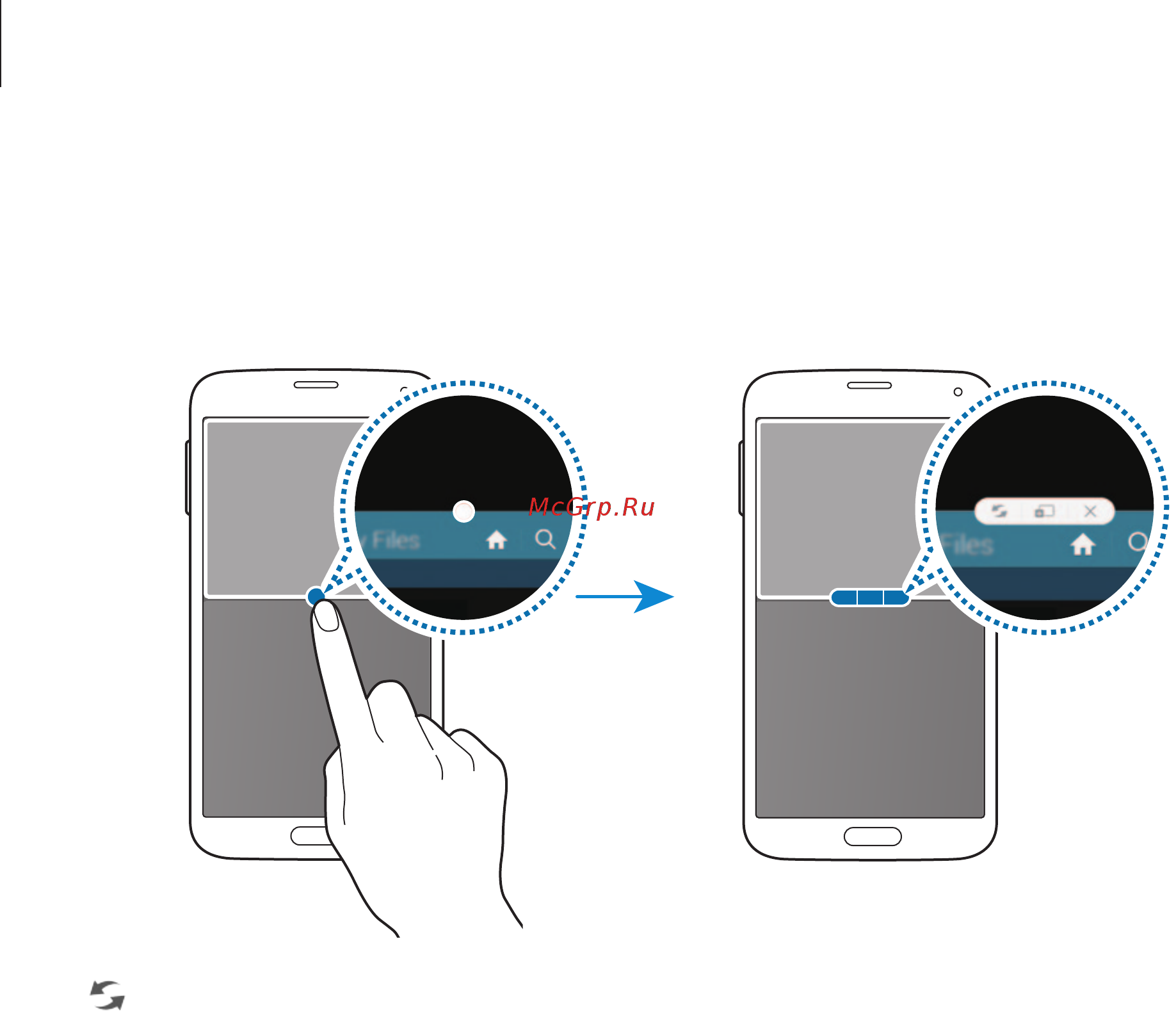 Samsung GALAXY SM-G900F Gold + SM-T110 Black [62/350] Возможности режима несколько окон