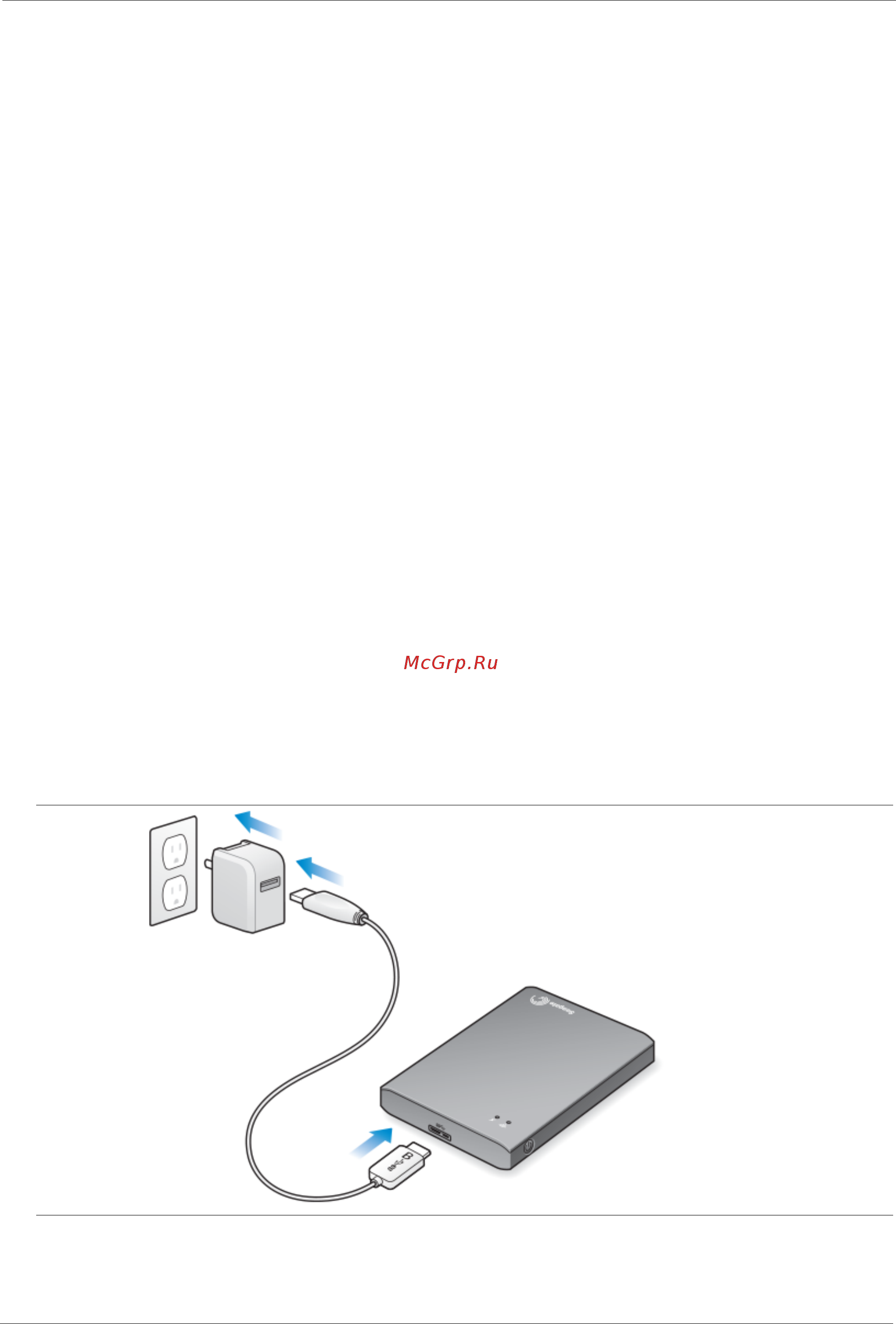 Seagate Wireless Plus STCV2000200 Черный [17/20] Подсоединение устройства к компьютеру